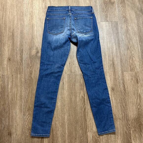 FRAME Le Skinny De Jeanne Jeans Mid Rise Size 27 - Picture 8 of 9